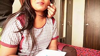 stepbro savors fucking delicate little sis pussy in homemade pov