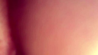 wife at bar sucks stranger cock in rain then home for hard anal pounding