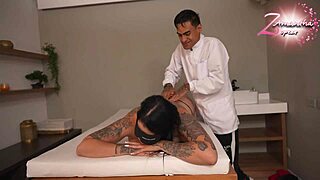 Horny Milf Rides Masseur's Monster Cock After Botched Massage Turns Into Wild Fuck