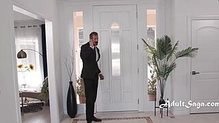 lesbian wife adira allure lucy lotus sign treaty with horny politician husband