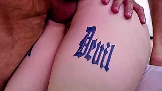 Teasing Threesome Lunch for Friends' Couple Dripping Ass Cum