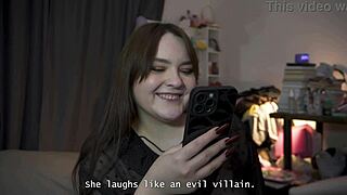 Cum-filled kiss seals their sweet femdom strapon pegging adventure