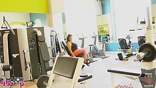 Sofia's post-workout ass takes Rome's heavy pounding protein load