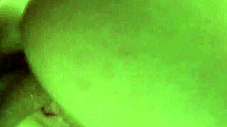 tarra white blonde milf housewife spreads ass for rough anal pounding in stockings outdoors