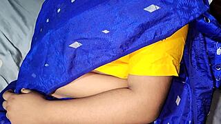 Nephew Pounds Uncles BBW Wife's Big Natural Tits in Homemade Fuck Abroad