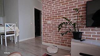 hey, left alone with stepmom in that tight dress... things go so wrong fast!