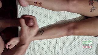 cuckold mexicano watches wife take massive cocks in wild amateur swingers humiliation