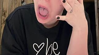 housewife's vacation vlog backstage solo toy play pussy piercing reveal