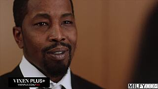 Milfy Boss Lady Sienna Rae Craves BBC Double Penetration from Apprentices