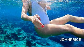 Housewife Bent Over Beach Takes All Anal Under Waves