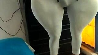 milf's tight ass begs for dildo pounding cum explosion?