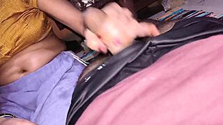 Stepsister rides me hard cowgirl begging more