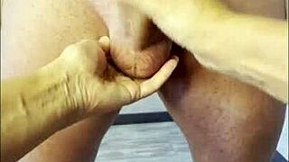 stepmom sneaks in early morning, milks my huge cock dry with her saggy tits dripping