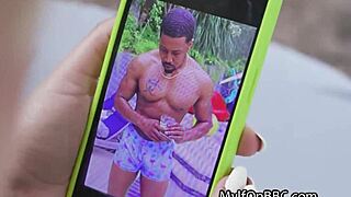 Busty casting director bounces on models huge bbc