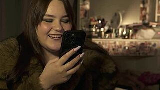 Natasha Dominates Alex with Strapon and Chastity Belt in Breakup Porn Tale