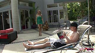 Surfer Dude Ravages British MILF's Naughty Mouth