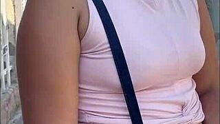 Colombiana Horny Stranger Door Fuck Ends In Ass Creampie Cum Overflow