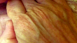 Granny Carmen's Retro Pussy Lick Toy Orgasm Comp