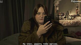 Natasha Dominates Alex with Strapon and Chastity Belt in Breakup Porn Tale