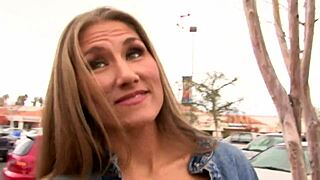 Eden Degarden Jerks Monster Cock To Facial Cumshot