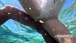 Housewife Bent Over Beach Takes All Anal Under Waves