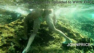 Housewife Bent Over Beach Takes All Anal Under Waves