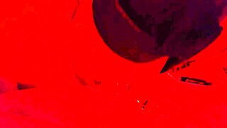 blindfolded wife extreme closeup blowjob swallows mouthful cum homemade