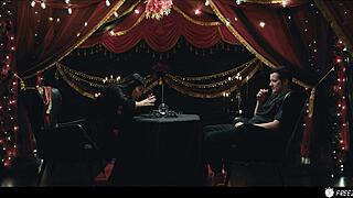 big boobs brunette milf facefucked swallows cum time stop