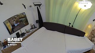 aged lady babet gets nostalgic deepthroat doggystyle from big cock couple