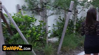 Cassie Del Isla Armani Black Swap Husbands Steamy Foursome Fuck