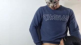 Watch me roughly fuck fat stepmom's hairy pussy for cuckold fans