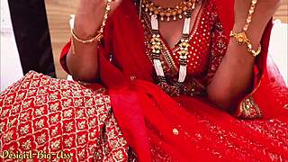 suhagraat wild wedding night bride bent over doggy cowgirl hardcore moaning pussy pounding