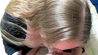 my cheating girlfriend's bbw mom gives sympathy creampie fuck with big natural tits bounce