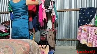 Sosur Sneaks Sex with Newly Married Wife in Kitchen