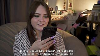 Cum without pulling out while I peg you and lick your cock?