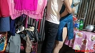 Sosur Sneaks Sex with Newly Married Wife in Kitchen