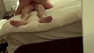 russian model's big tits bounce in intense doggy anal pounding