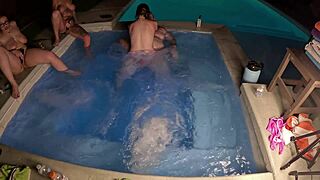 i joined deliah grace and scarlett venom's hot tub group fun