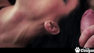 liz valery's shaved pussy and ass double penetrated hard in ffm