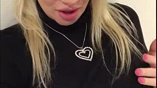 make her huge british milf booty pop tits shake