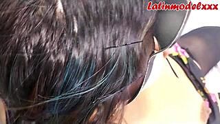 pov milf poses sexy in skirt then gets fucked hard