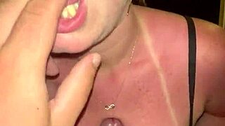 Sunburned Stepson Begs Stepmom for Cream, She Sucks Cock and Fucks Him Hard