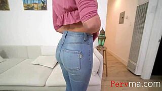 worried stepmom sophia deluxe gropes my cock when she's super horny?