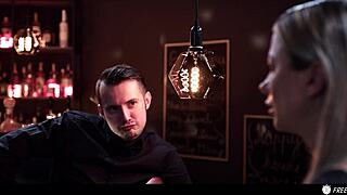 blonde milf frozen, huge tits begging in freeze fetish