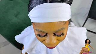 Real Queen Diva Deepthroats Massive BBC
