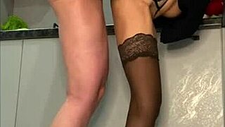 i watched the stockings milf take that huge dripping creampie deep