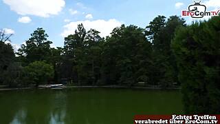 German Tourist Chubby Milf Picked Up on Vacation Streets for Hard Anal Assfucking