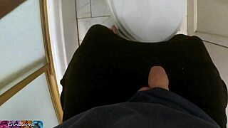 curvy blonde milf helps stepson sperm sample using ass and pussy