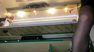 damn this sexy milf bitch flashes ass in miniskirt snow