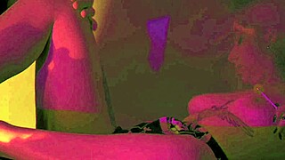 NAUGHTY BRUNETTE'S BAREFOOT FETISH FOOTJOB SPANK